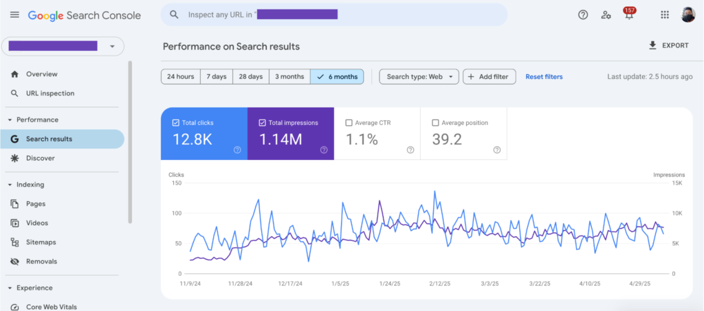 Roofing SEO result
