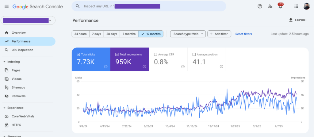 Roofing SEO result